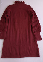 Vestido tejido incluye cincho