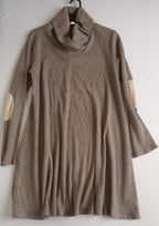 Vestido cuello ancho incluye cincho