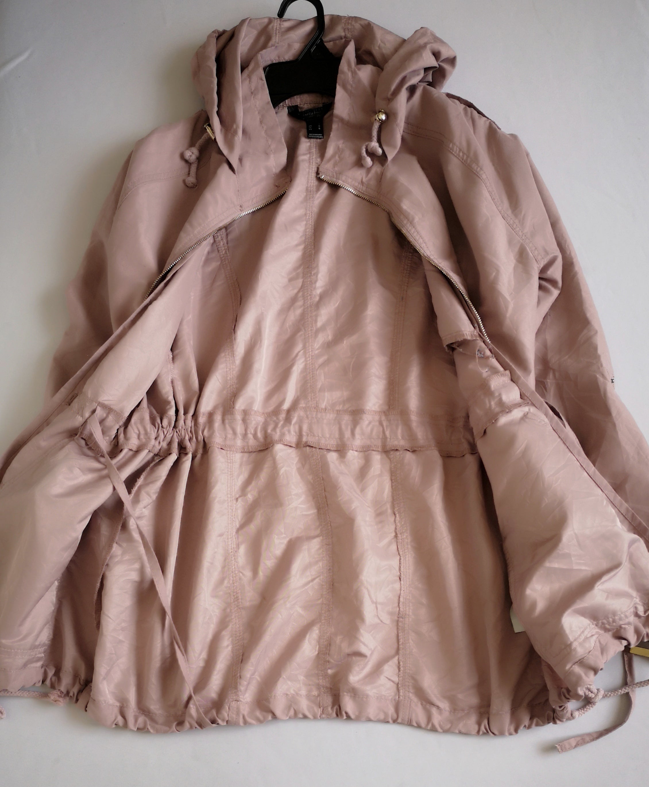 Jacket tipo impermeable