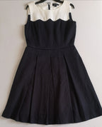 Vestido midi con paletones