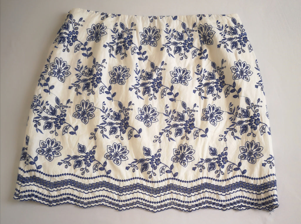 Blusa bordada con blusa de chifon ⚓