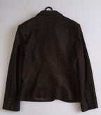 Blazer lana con brillos