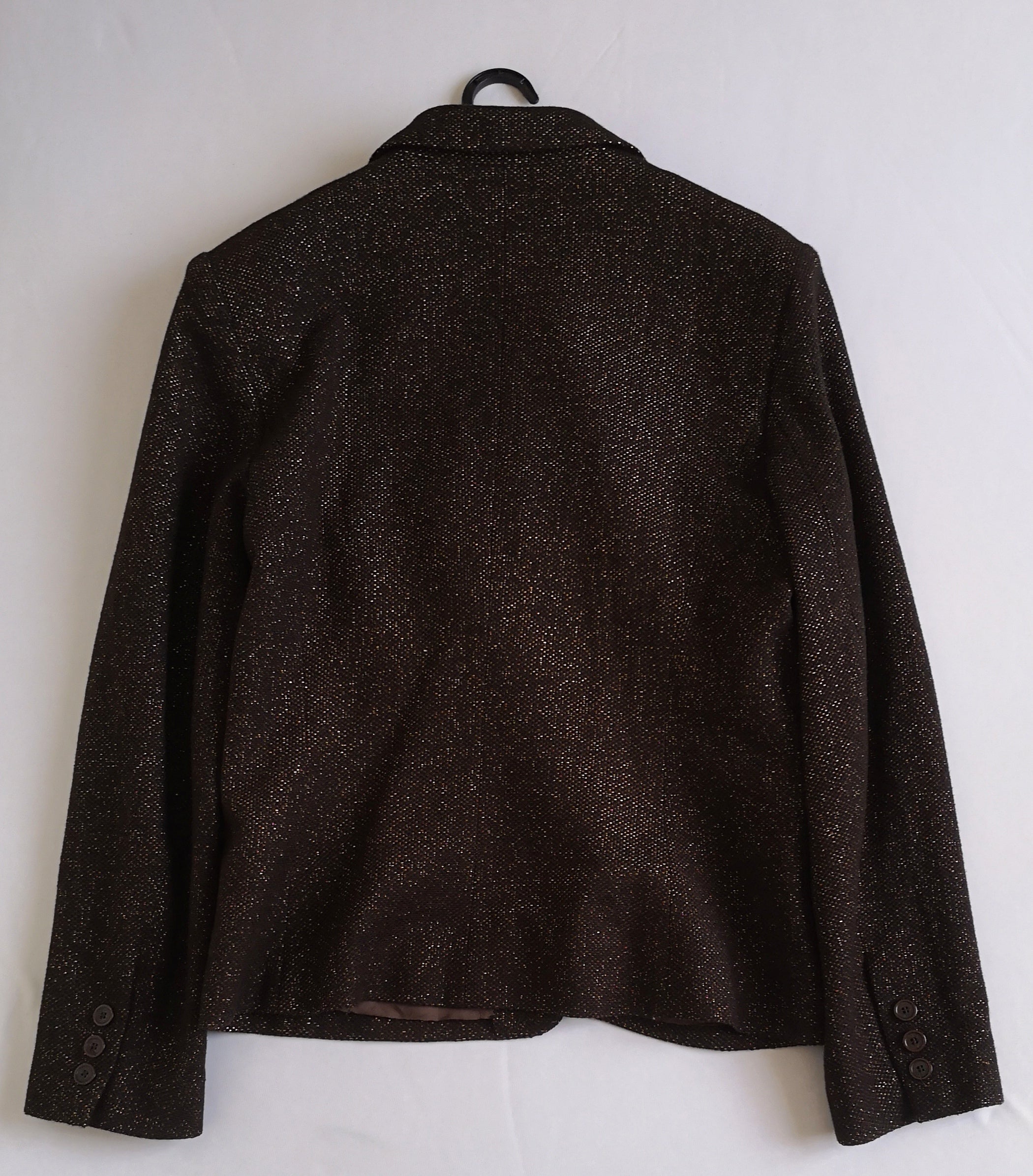 Blazer lana con brillos
