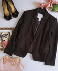 Blazer lana con brillos