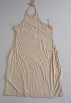 Kimono con vestido tallado halter