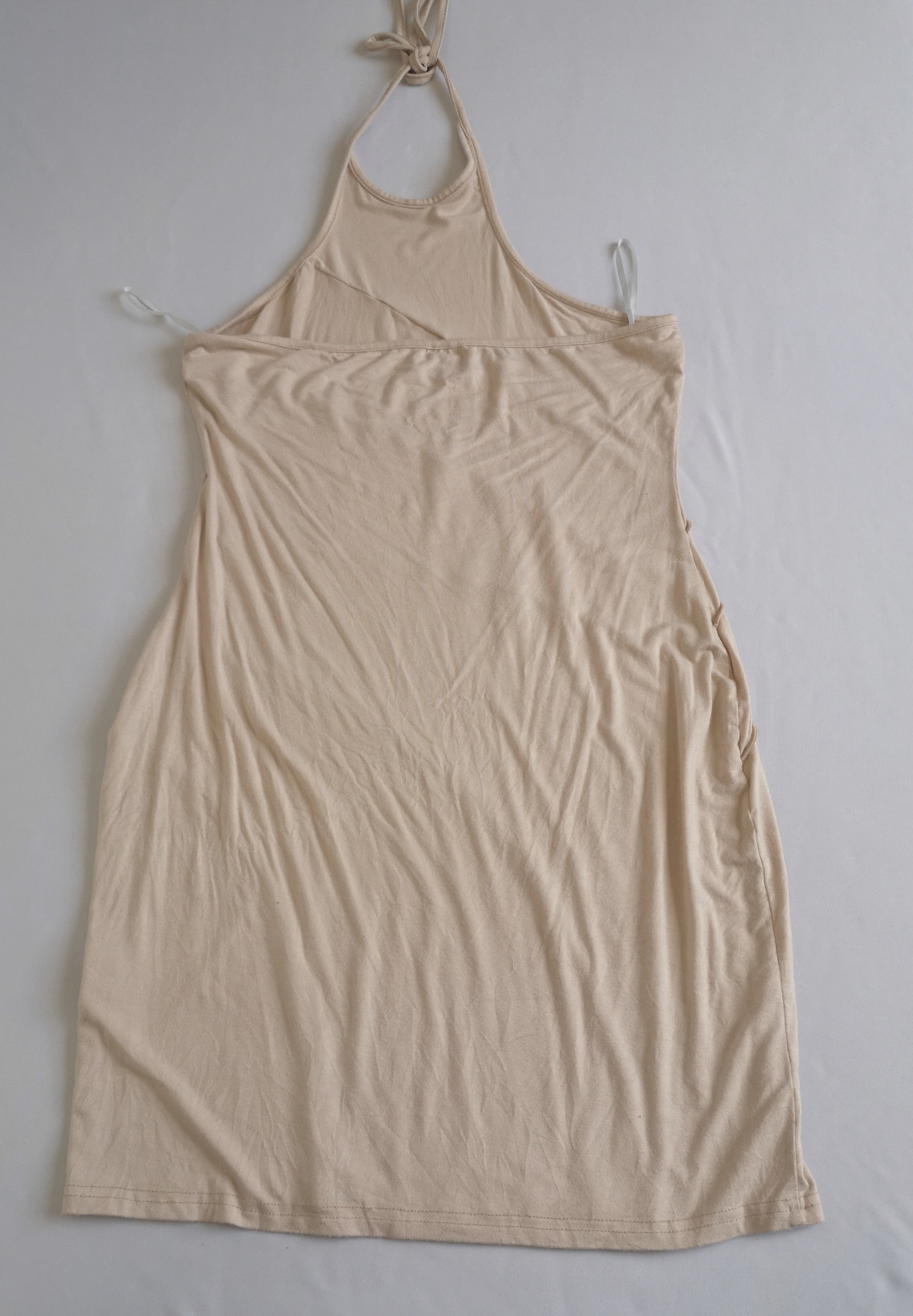 Kimono con vestido tallado halter