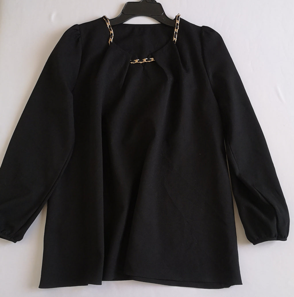 Blusa holgada manga larga