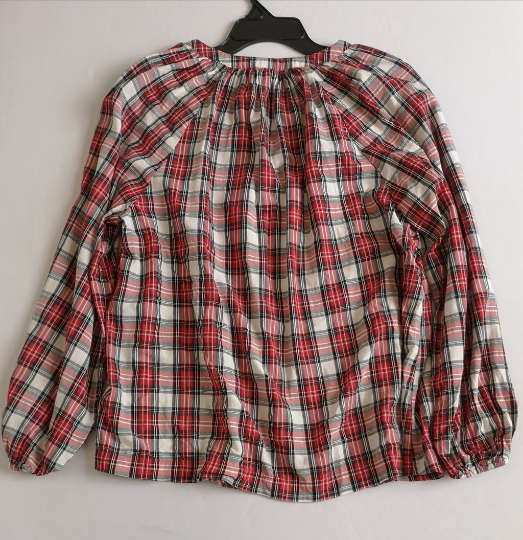 Blusa cuello en v