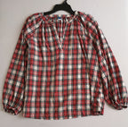 Blusa cuello en v