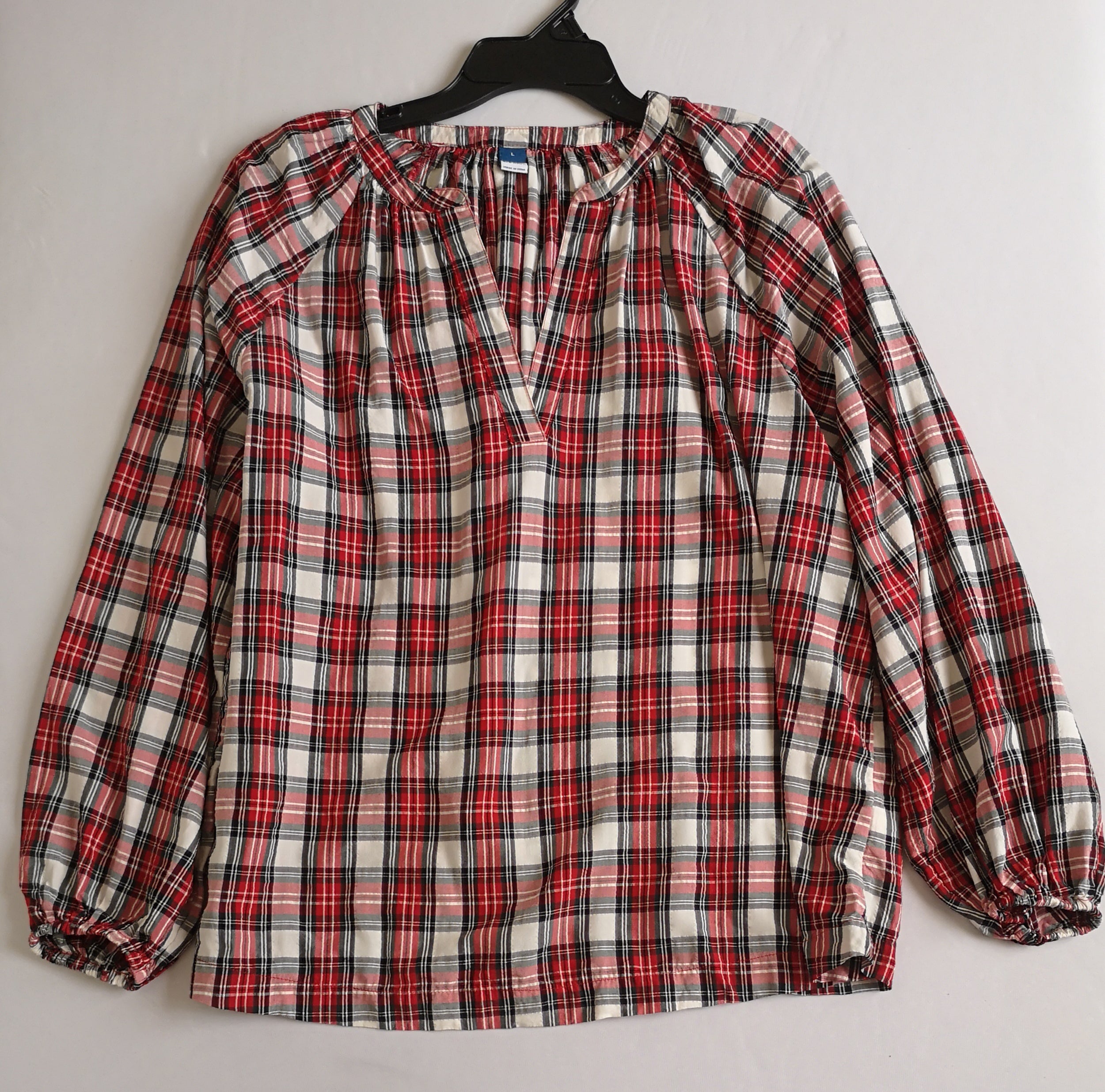 Blusa cuello en v