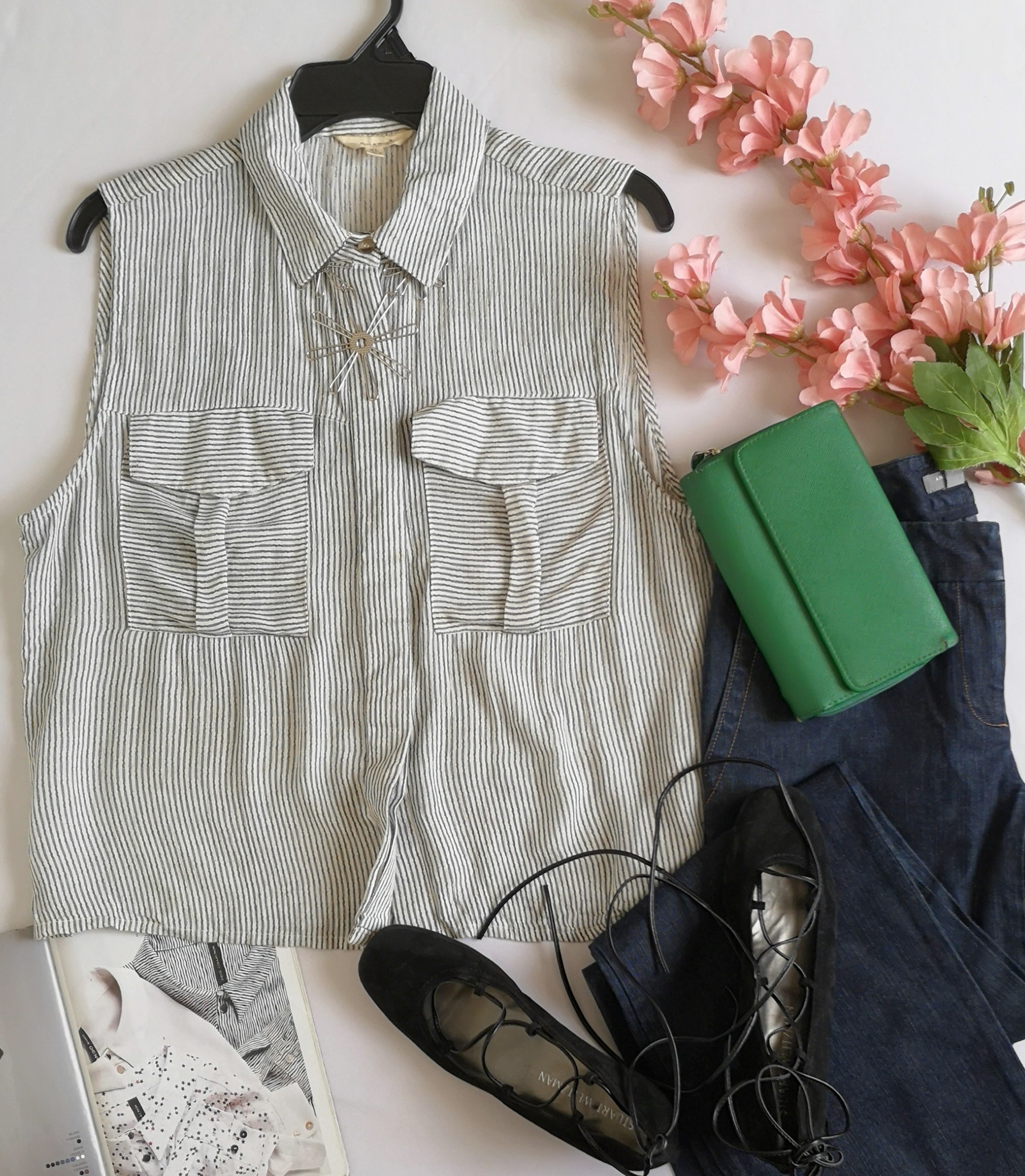 Blusa sin mangas ❤️