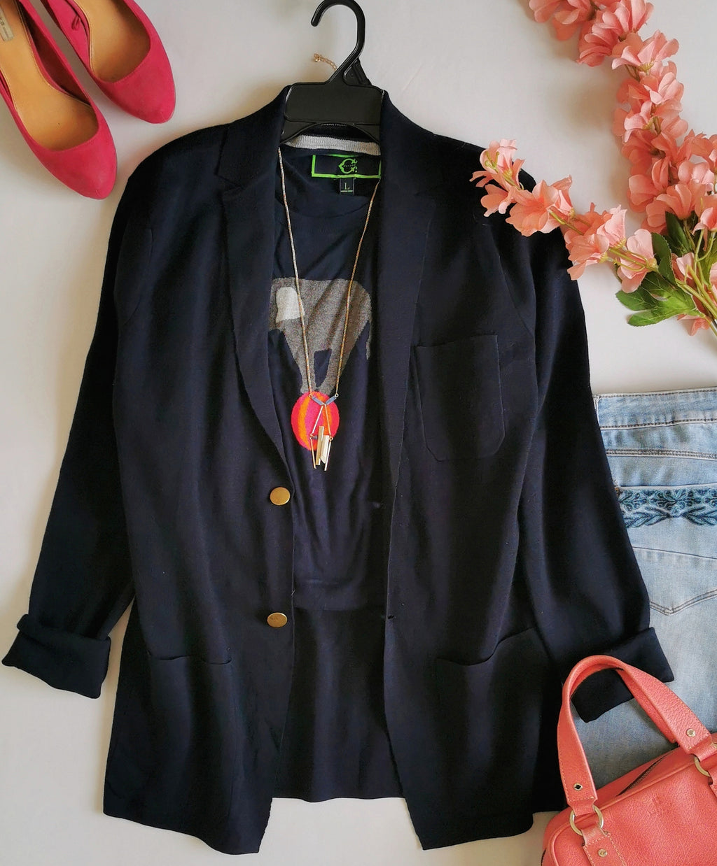 Blazer acanalado ⚓