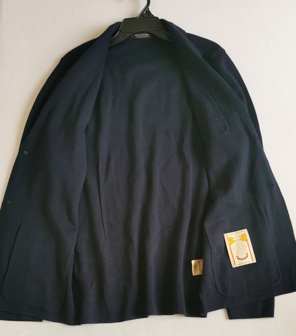 Blazer tejido con bolsas adelante