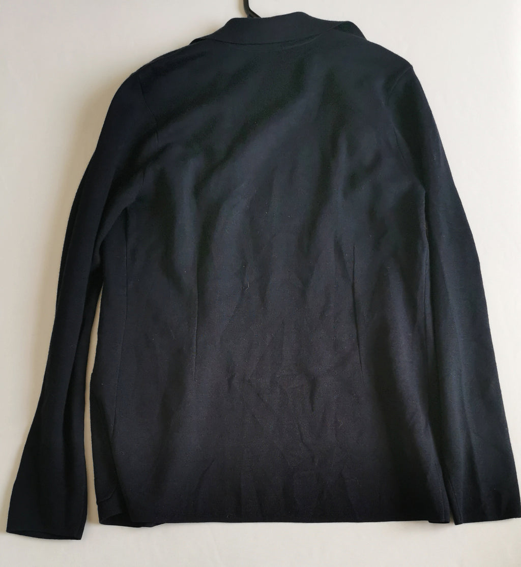 Blazer tejido con bolsas adelante