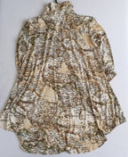 Vestido corto holgado