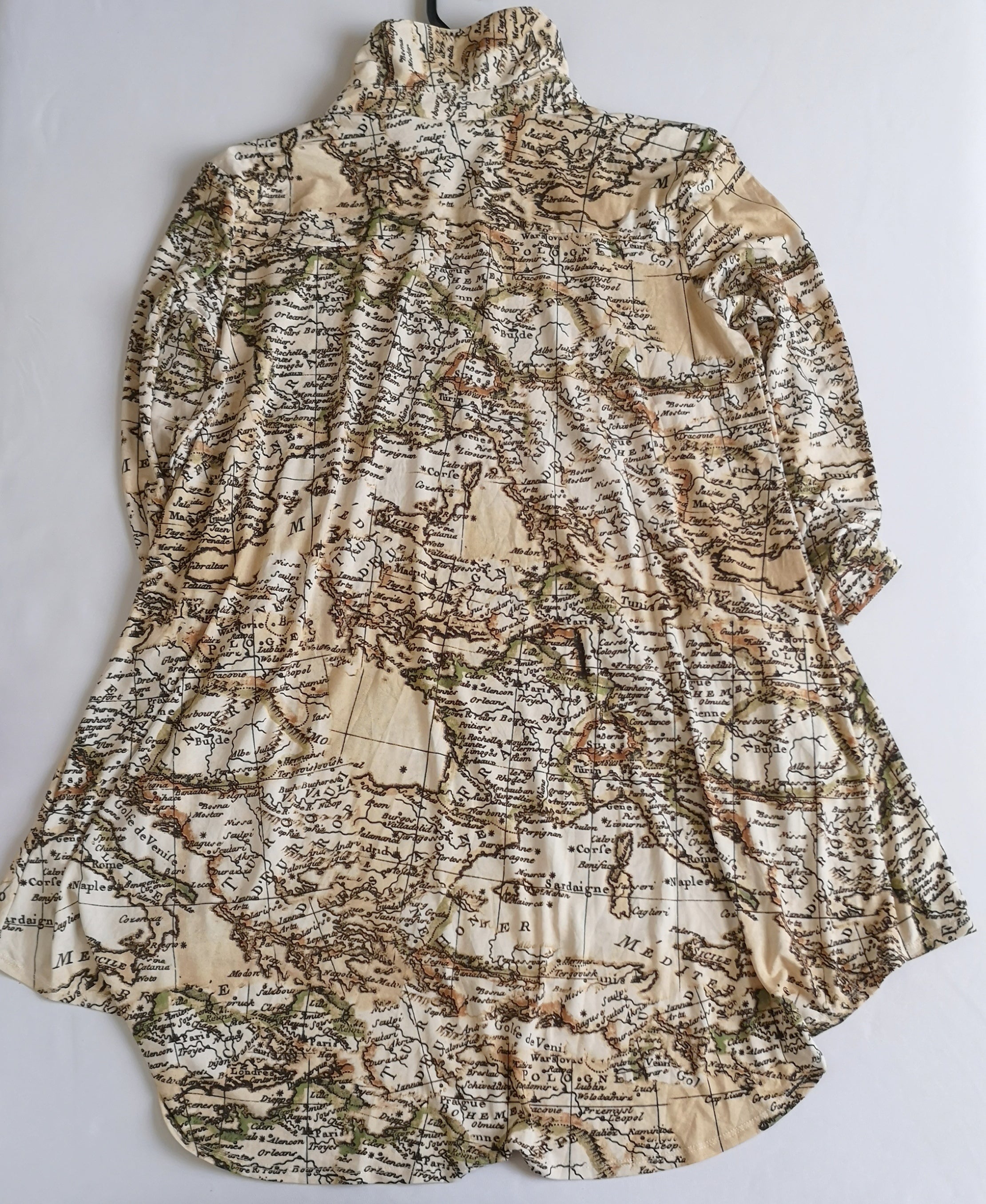 Vestido corto holgado