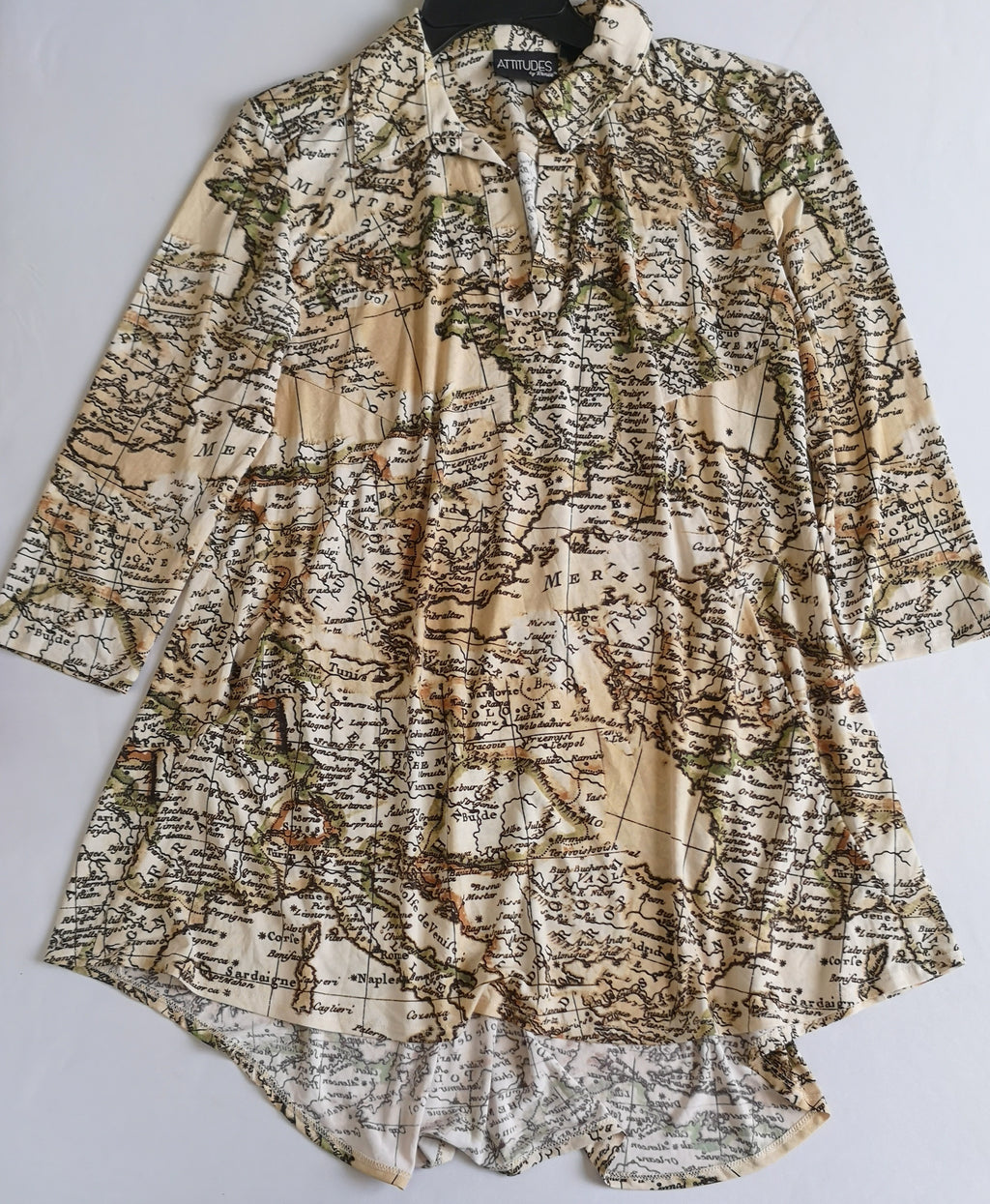 Vestido corto holgado