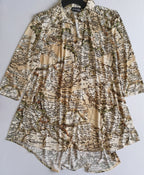 Vestido corto holgado