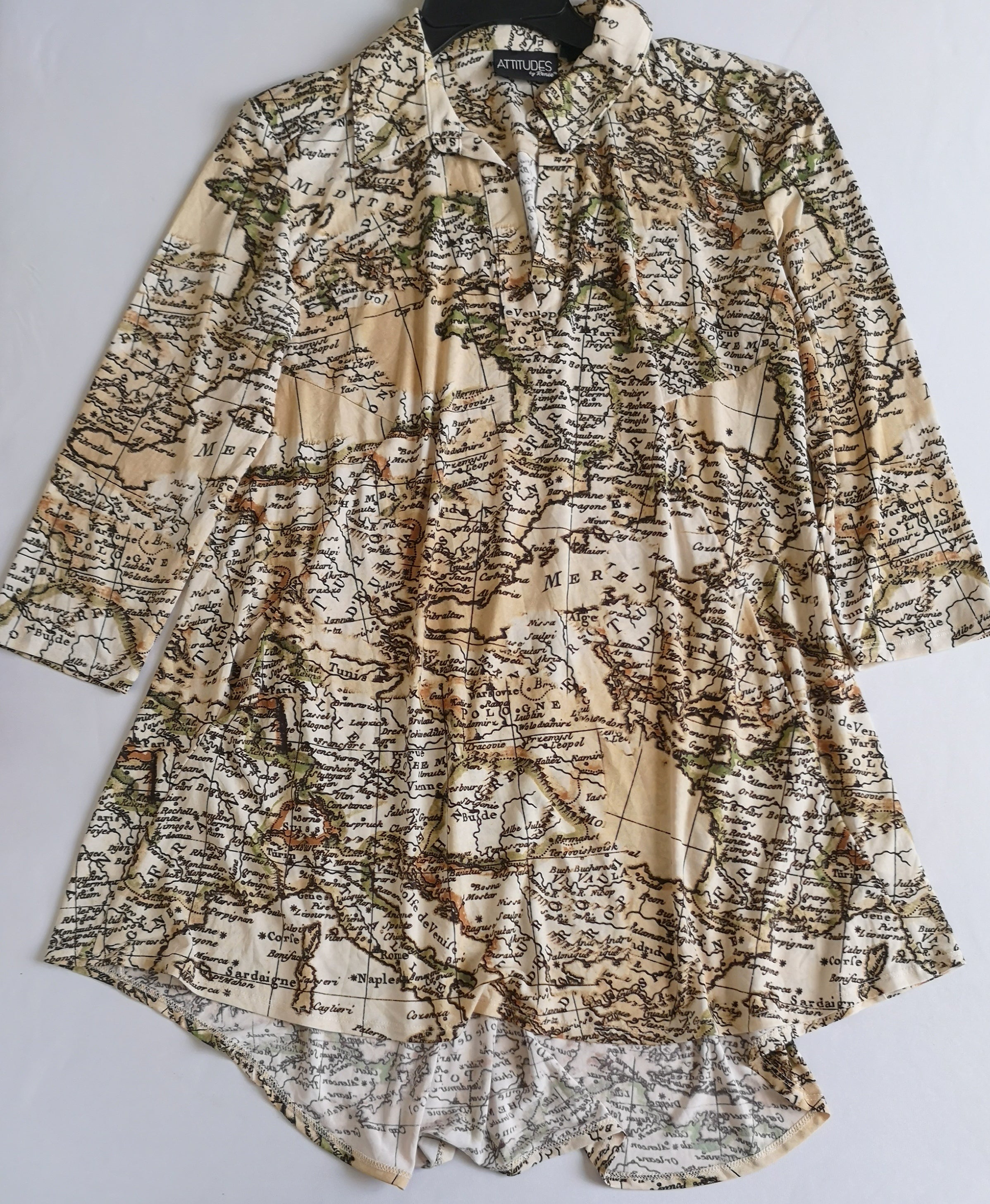 Vestido corto holgado