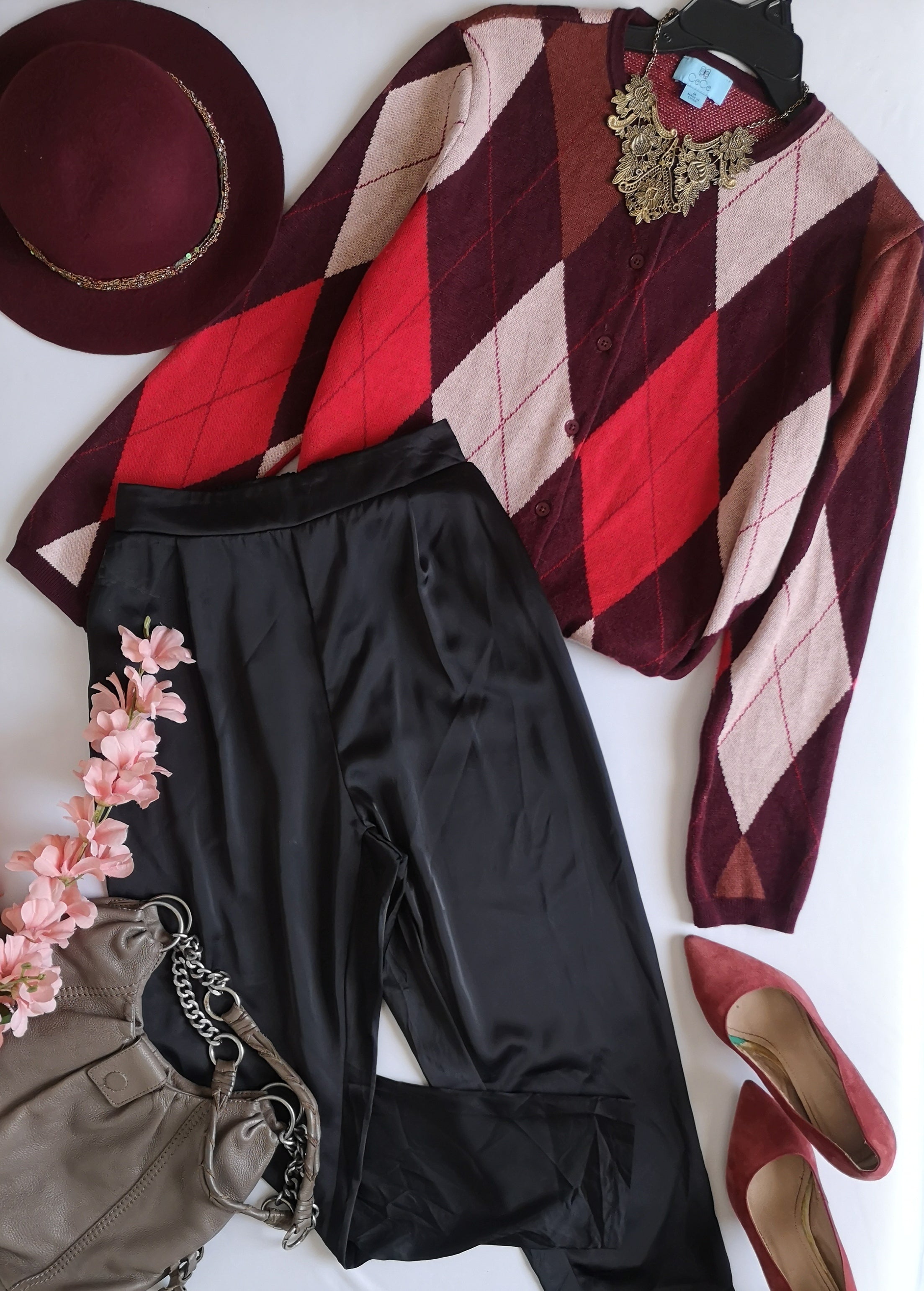 Sueter con pantalón tipo seda ❤️
