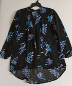 Blusa larga de chifon