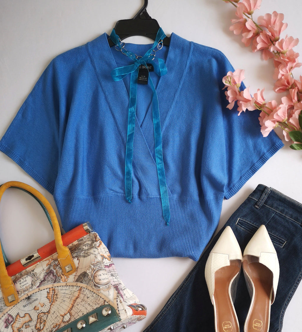 Blusa mangas kimono