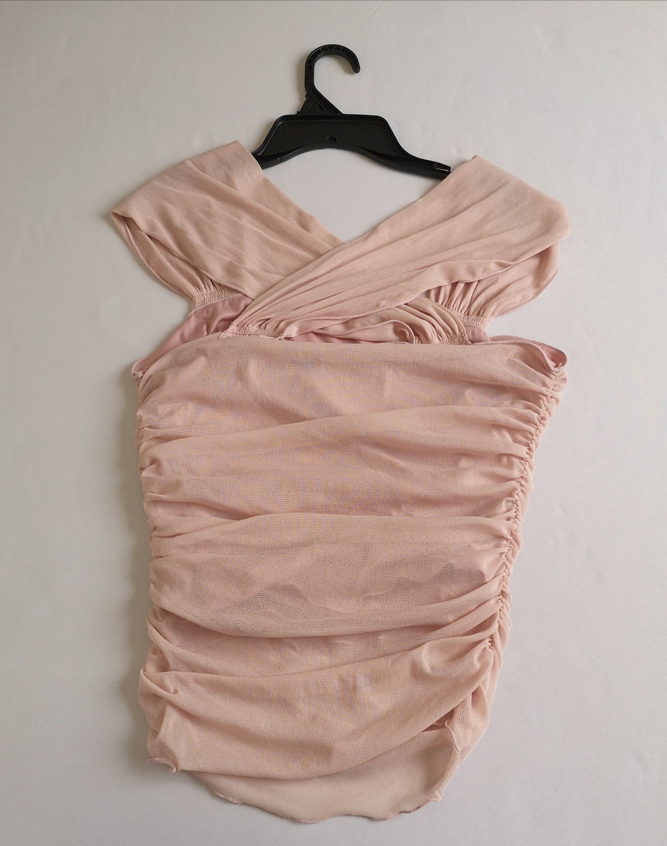 Blusa tallada corrugada
