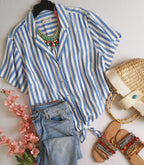 Blusa con nudo
