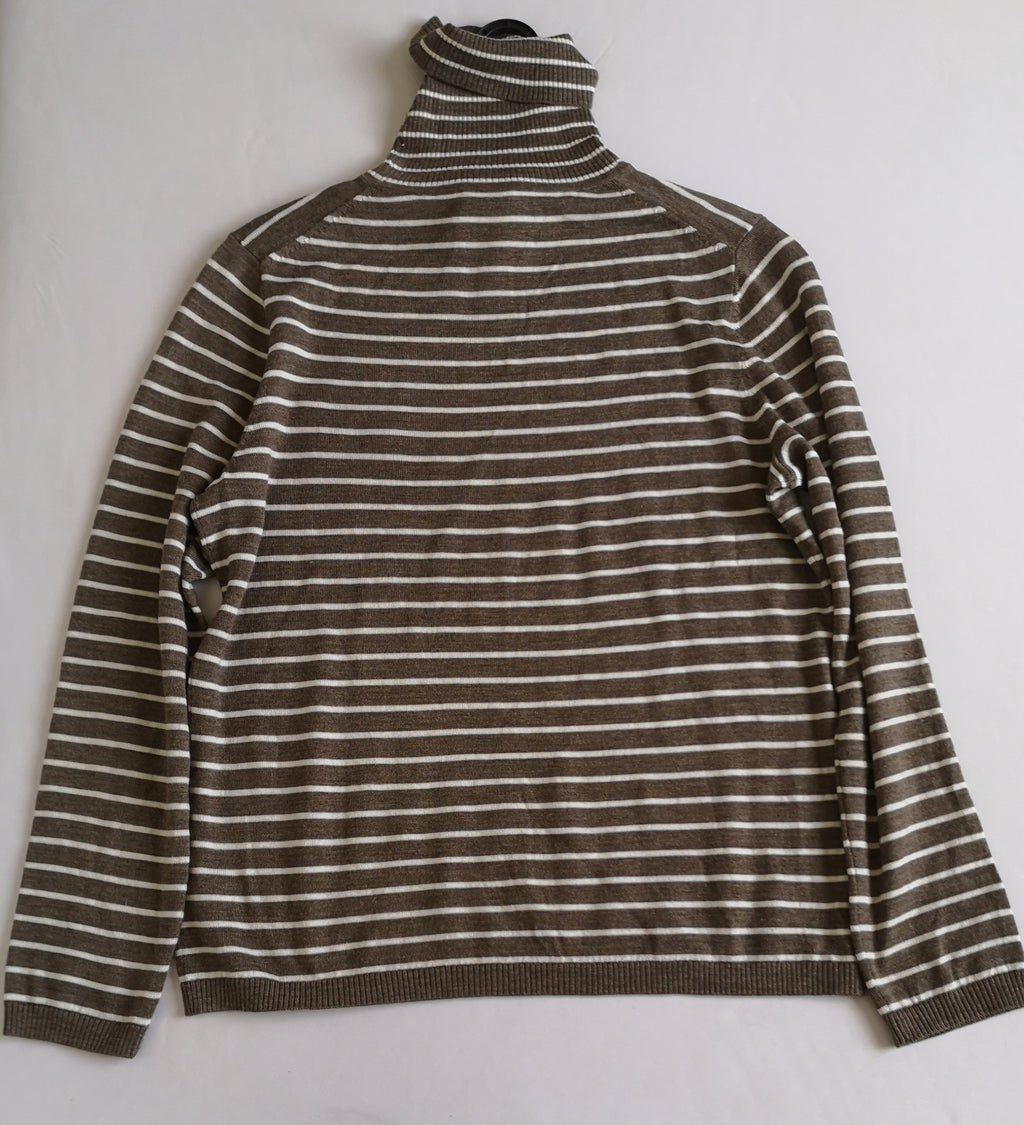 Blusa cuello alto con Pantalón ancho de abajo ⚓