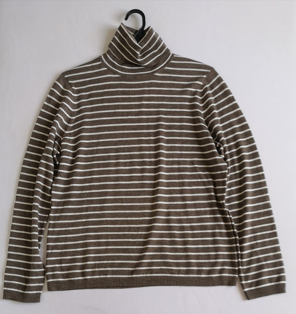 Blusa cuello alto con Pantalón ancho de abajo ⚓