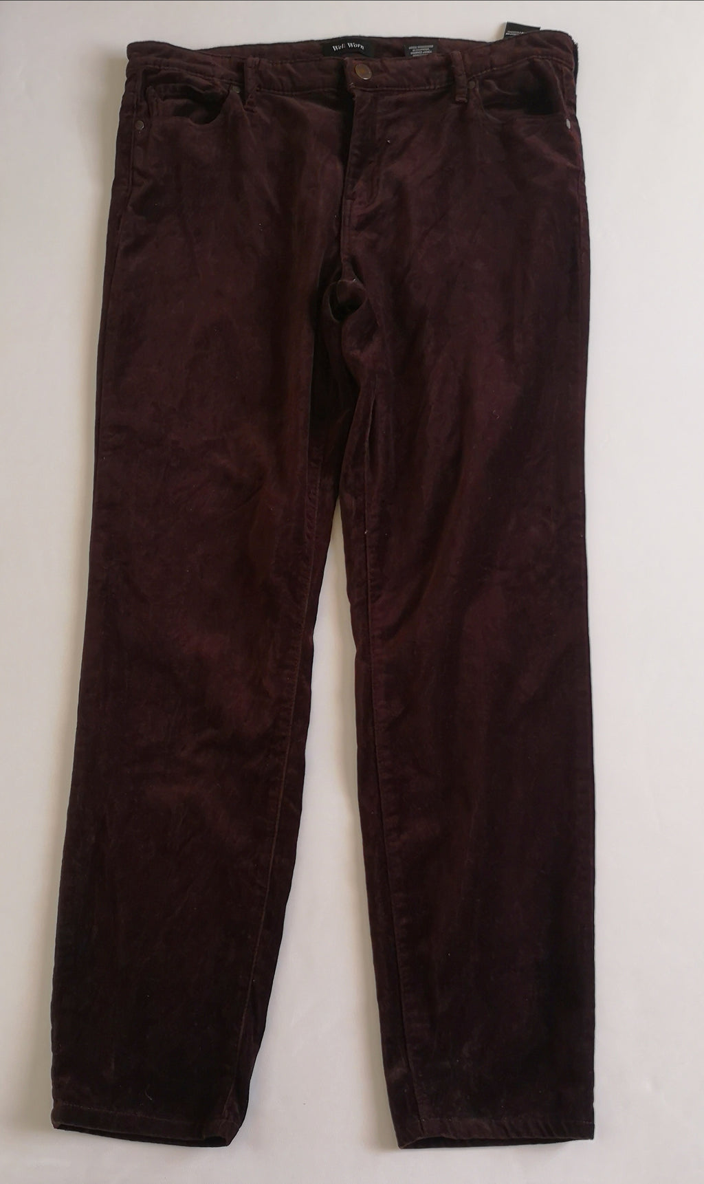 Pantalón de terciopelo con blusa manga larga