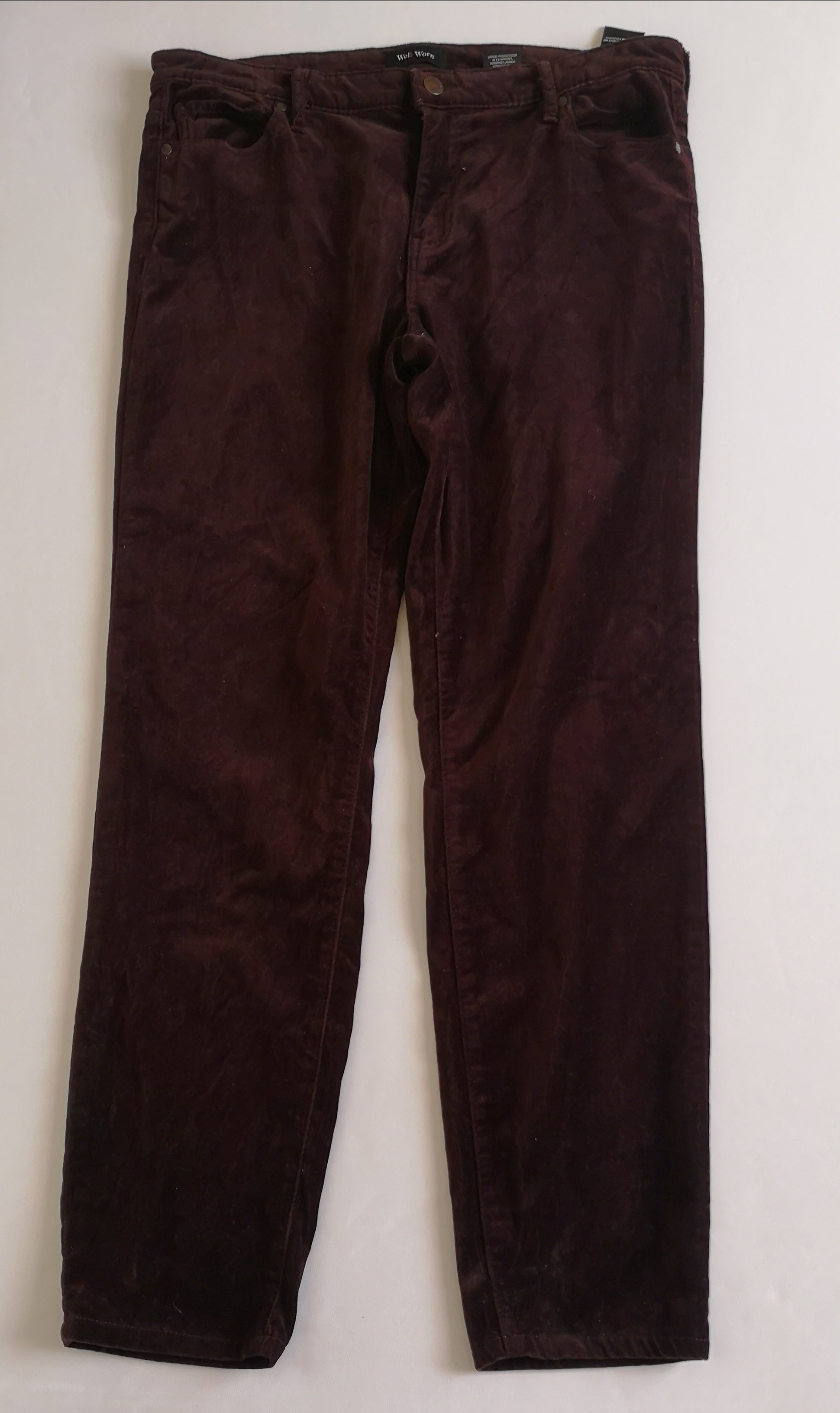 Pantalón de terciopelo con blusa manga larga
