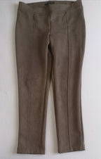 Blusa cuello alto con pantalón tela piel de durazno