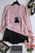 Sueter con short rasgado