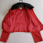Chaqueta con cuello removible