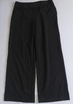 Pantalón tipo palazzo con blusa tejida