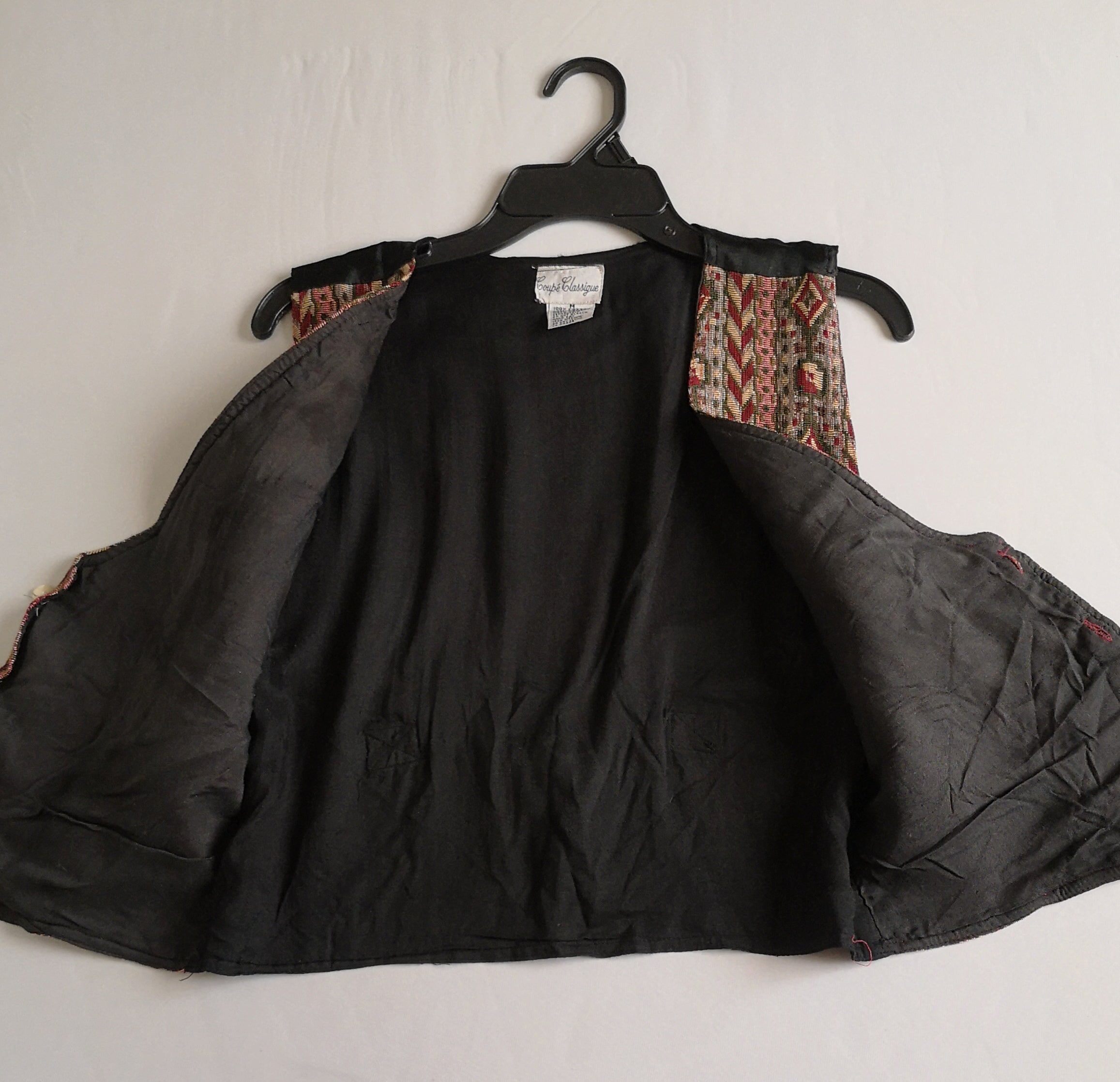 Chaleco tipo vintage