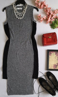 Vestido midi tejido