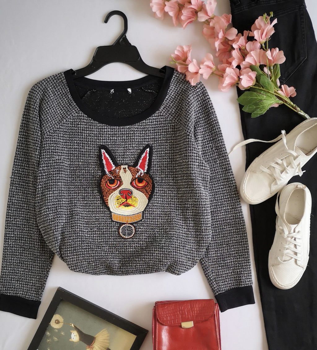 Blusa manga larga