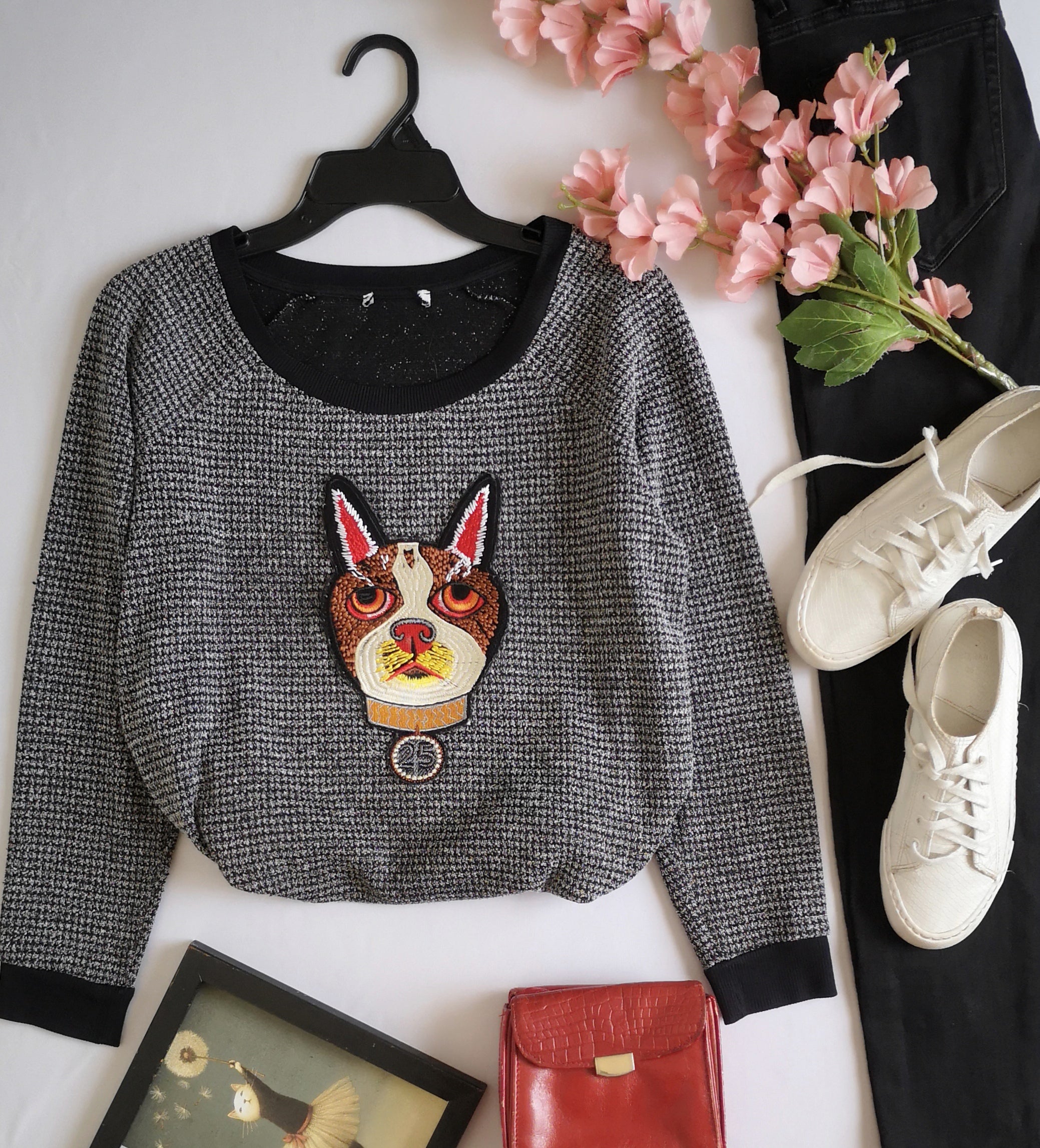 Blusa manga larga