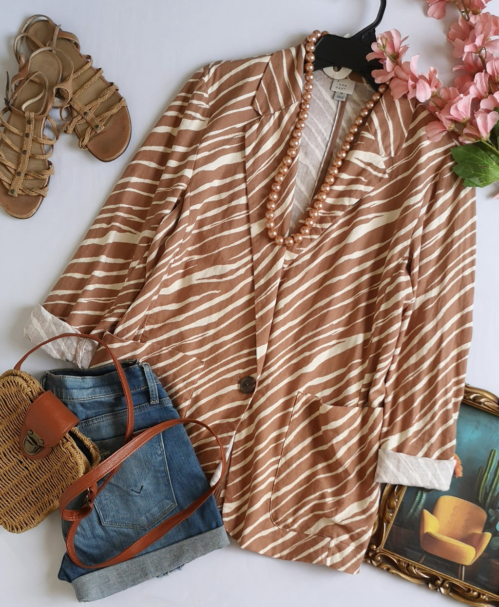 Blazer de lino