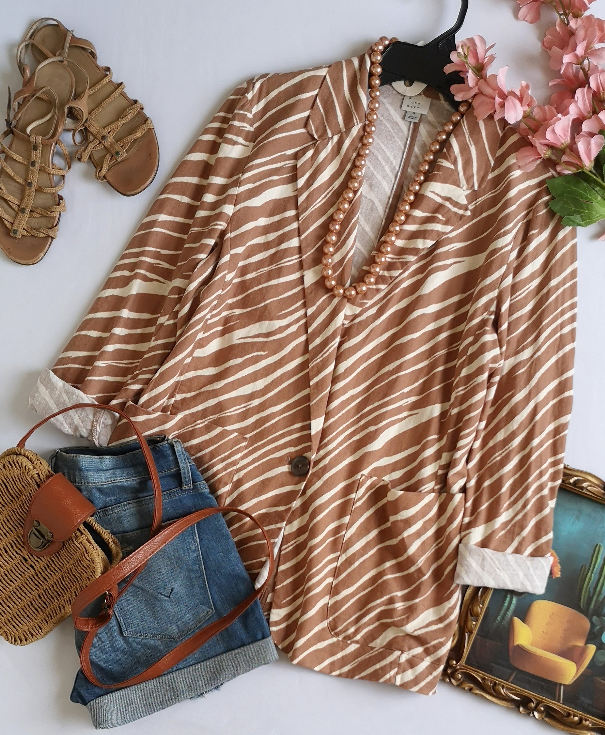Blazer de lino