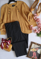 Sueter tejido y pantalón corto