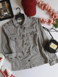 Chaqueta de gabardina