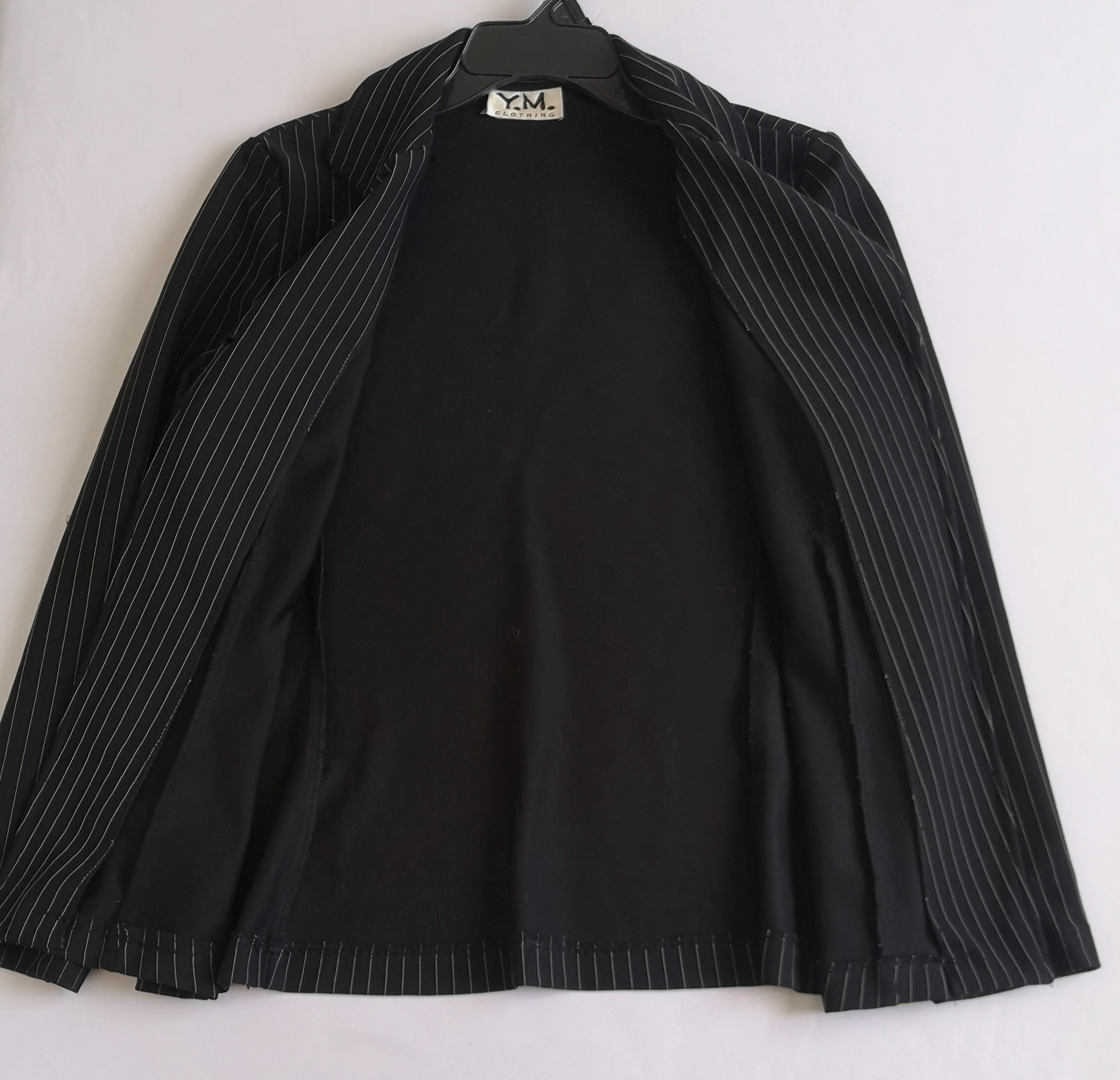 Blazer tela suave con pantalón cintura alta
