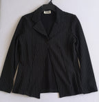Blazer tela suave con pantalón cintura alta