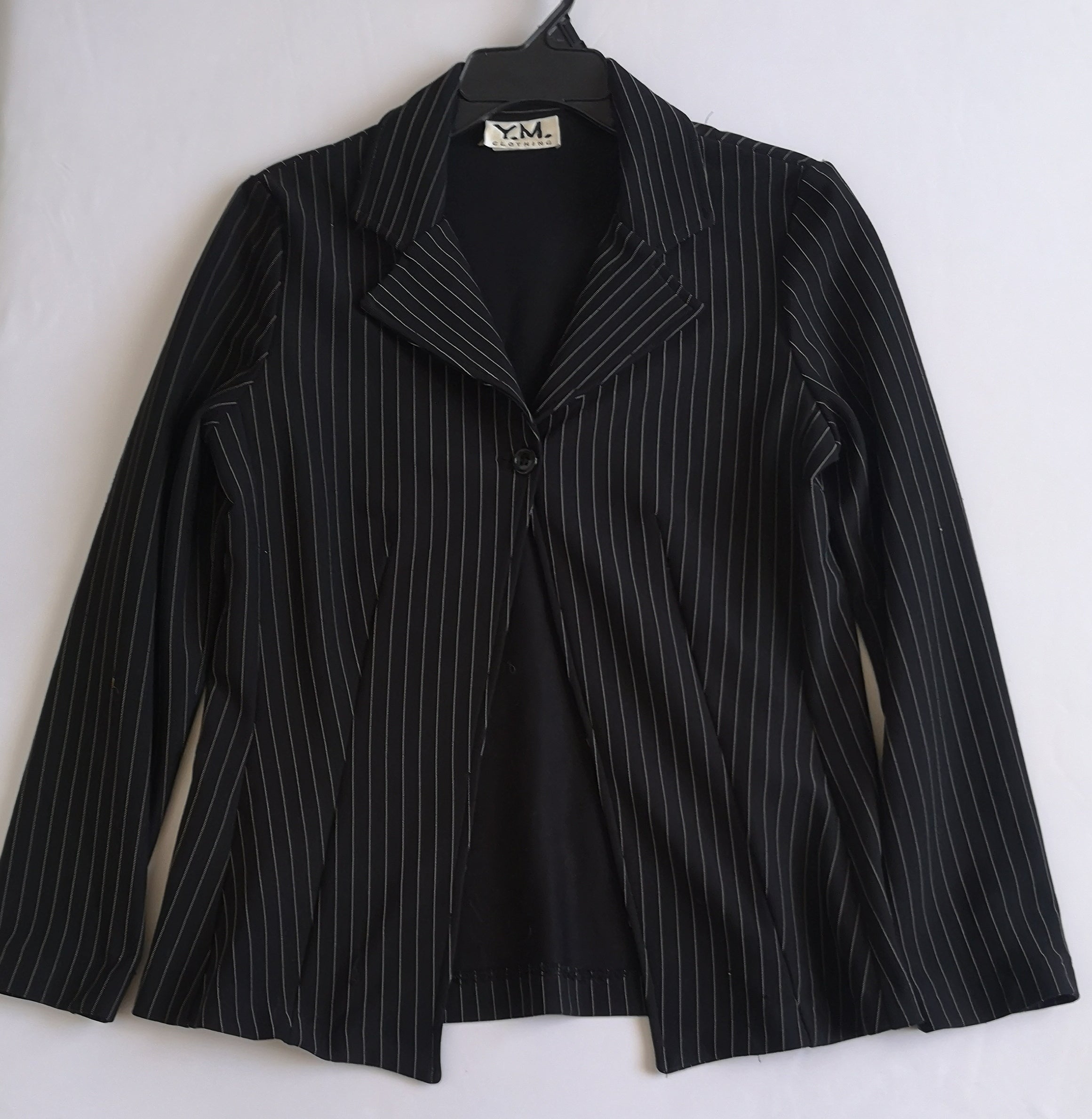 Blazer tela suave con pantalón cintura alta