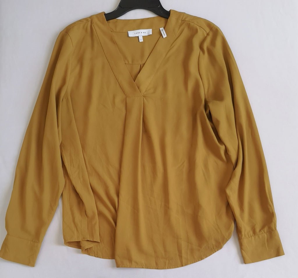 Blusa manga larga con pantalón corte recto ❤️