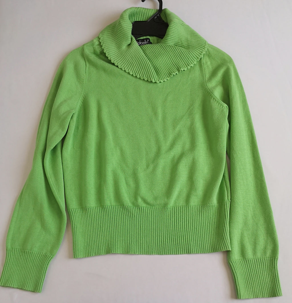 Sueter cuello ancho con pantalón tipo jogger