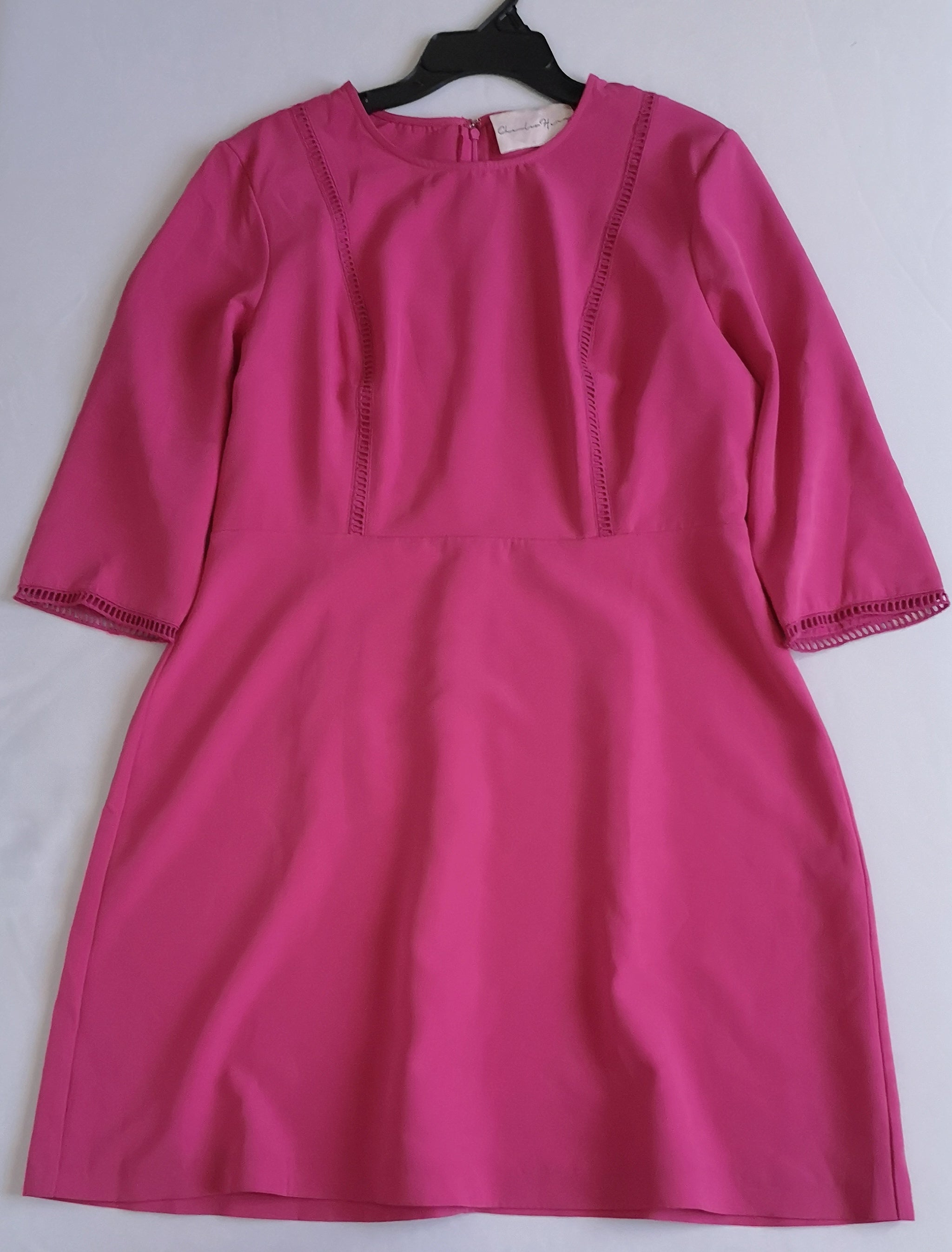 Vestido manga 3/4 incluye cincho